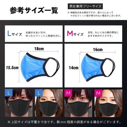 エアイーゼ Undergarment Maker Sports Mask, Easy to Converse and Breathe, Comfortable and Stays In Place, Washable 3D Mask, Unisex (Neon yellow, L size (2 piece))
