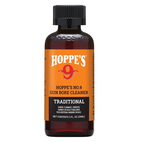Hoppe's No. 9 Pistol Cleaning Kit for .38/.357/9mm Caliber - Gun Supplies with Aluminum Rod, Solvent, Lubricating Oil, Brush & Storage Case