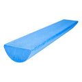 Body-Solid Tools Half Foam Roller - Ideal for Physical Therapy, Exercise and Balance Training, 1/2 Foam Roller Half Round Design, 36 Inch Length, Blue