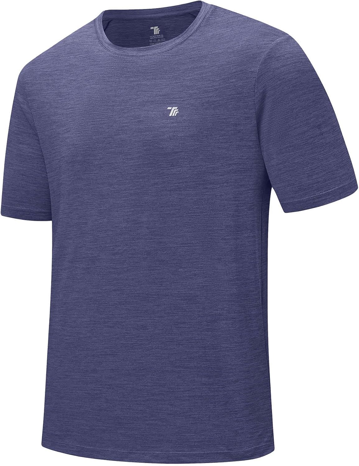 Rdruko Men's Dry Fit Workout Shirts - Moisture-Wicking Short Sleeve Athletic Tees | Perfect for Gym & Running