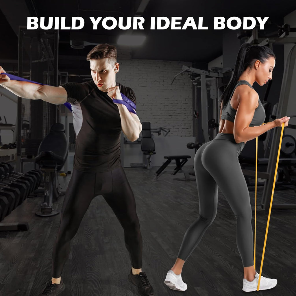 Skiennix Resistance Bands - Pull Up Assistance Set for Effective Workouts | Ideal for Men & Women