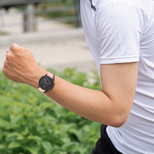 ISABAKE Band for Garmin Forerunner 955/ Forerunner 945/ Forerunner 935,Compatible with Fenix 5/ Fenix 5plus/ Fenix 6/ Fenix 6 Pro/Approach S60,Soft Silicone 22mm Replacement Bands