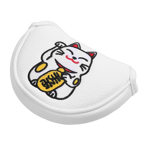 SHABIER Maneki-Neko Lucky Cat Design for Mid-Mallet Headcover