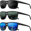 Polarized Sunglasses for Men - UV Protection & Lightweight Design | Ideal for Driving, Fishing, Golf