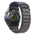 ShinKin QuickFit 26mm Nylon Trail Loop Strap for Garmin Tactix 8 51mm, Fenix 8, Fenix 7X, Fenix 6X, Fenix 5X & More, Blue