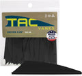 TAC Vanes 2.25" Driver Arrow Vanes - Durable Archery Fletching for Compound & Crossbow | Black 100 Pack
