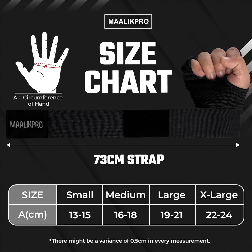 Skiennix Boxing Hand Wraps - Gel Padded Inner Gloves for Men & Women | Ideal for MMA, Muay Thai & Martial Arts