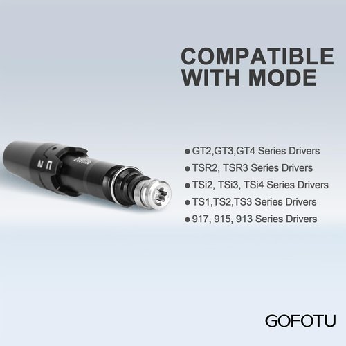 Gofotu .335 Adapter Sleeve W/Serial Compatible with Titleist GT2,GT3,GT4，TS1,TS2,TS3,TS4,917/915/913D, Driver