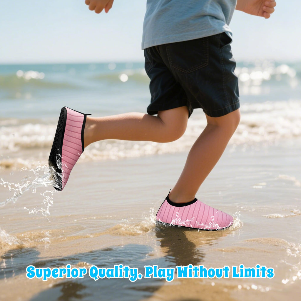 Kids Water Shoes for Boys Girls, Quick Dry Barefoot Aqua Socks for Beach, Swim, Pool Outdoor Sports