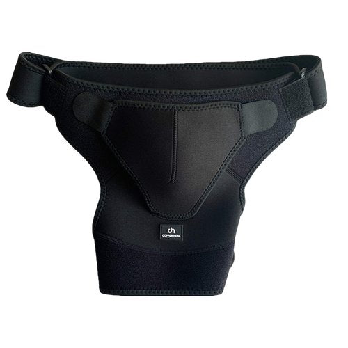 COPPER HEAL – Shoulder Adjustable Clamp Compression Sleeve for Men Women's Support, for Better Back Posture Arm Right & Left Pain Rotator Neck with Stability Sports Pad Gym Ice Strap