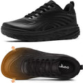 Skiennix Men's Orthopedic Diabetic Running Shoes - Comfortable Arch Support for Heel Pain Relief | Wide Fit Sneakers