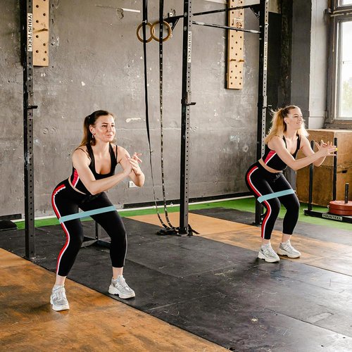 24 Pack Natural Latex Resistance Band Elastic Workout Loop for Hip Legs Glutes Thigh Strength Training, Bounce Stretchy Fidget Chair Bands Adhd Sensory Tools for Home Classroom Chairs Desk Stretch