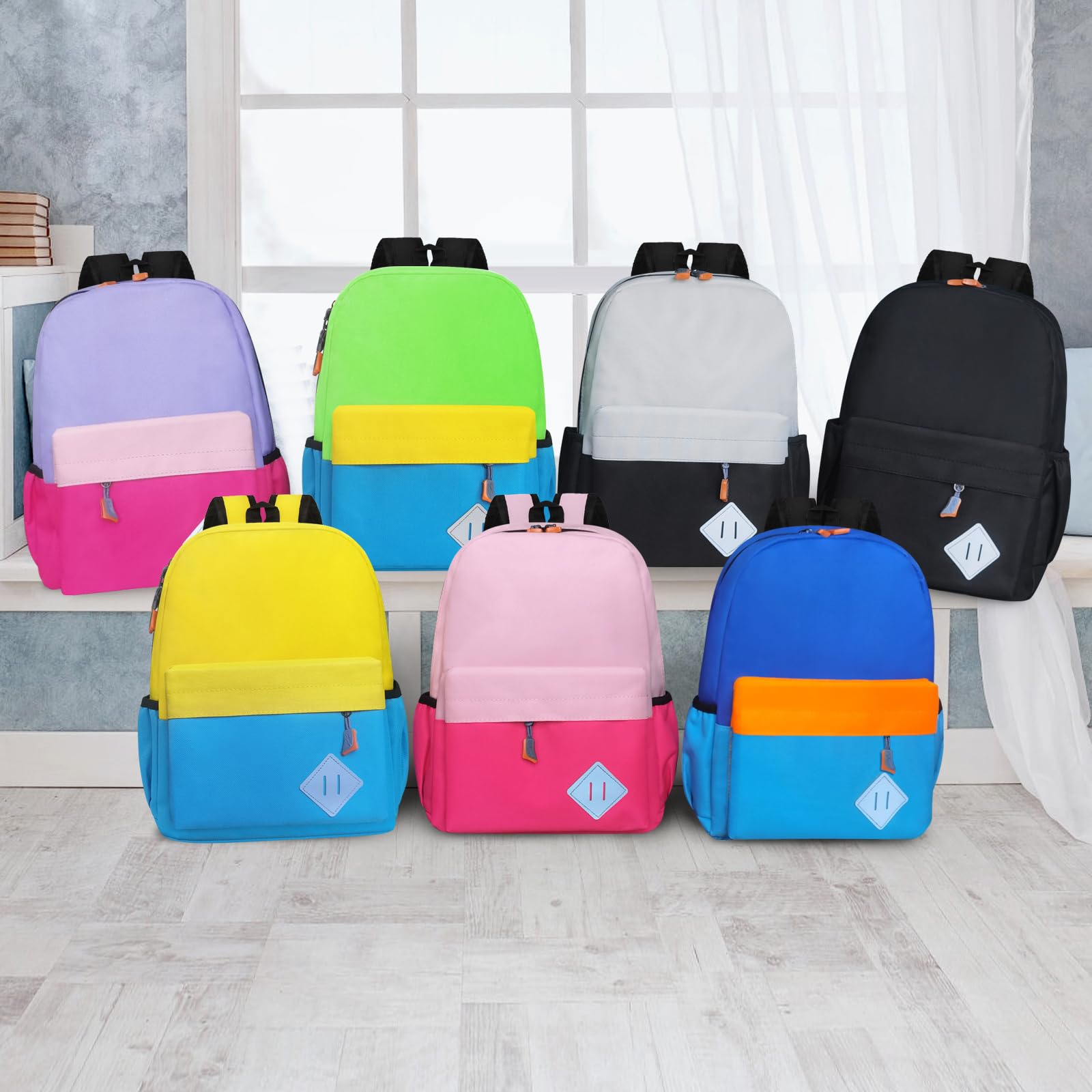 AZKAQA Little Kids Backpack for Girls Boys - Toddler Preschool Backpack School Bag Cute Kindergarten Backpack for Aged 3-6, Black