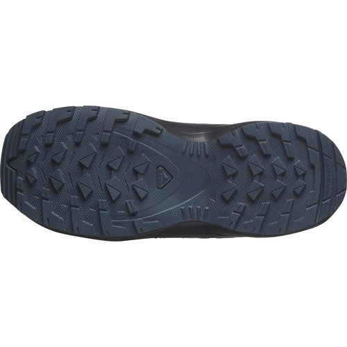 Salomon Unisex Junior’s XA Pro V8 Mid Waterproof Trail Running Shoes for Kids - Black/Turbulence/Quarry - 5 Medium