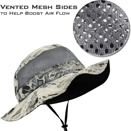 KastKing Sol Armis Boonie Hat - UPF 50 Sun Protection for Fishing, Beach & Hiking Adventures