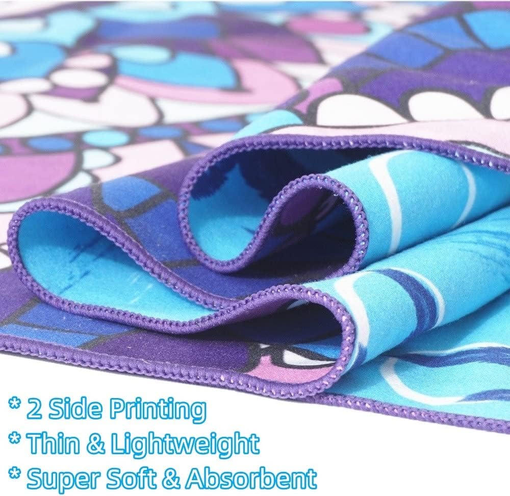 Skiennix Microfiber Beach Towel - Oversized, Lightweight & Sand-Free | 71"x32" XL for Travel, Yoga & Camping
