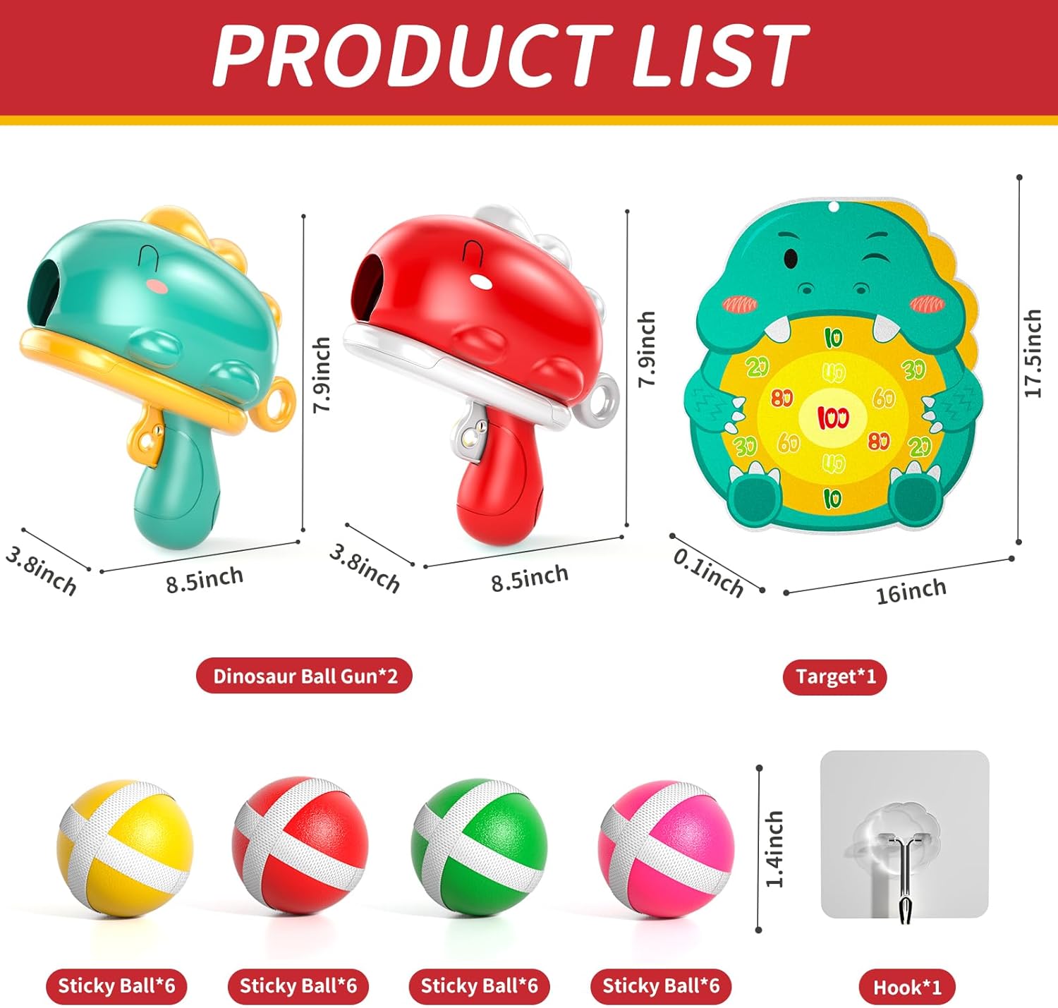 Bennol Outdoor Dinosaur Dart Game - Fun Indoor & Outdoor Toy for Kids Ages 3-8 | Perfect Birthday Gift