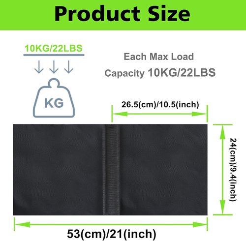 Eurmax USA Heavy-Duty Photography Sand Weight Bags - 4-Pack for Stands & Equipment Stability