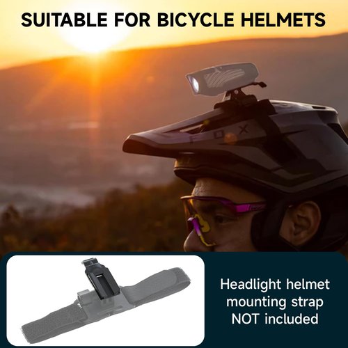 Dreyoo 2 Pack Bike Light Mount Adapter Compatible with NiteRider Lumina and Lumina Micro and Mako Series, Bike Headlight Computer Mount Helmet Mount Adapter