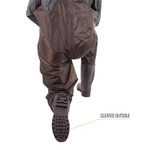 FROGG TOGGS Rana II PVC Bootfoot Chest Wader, Cleated or Felt