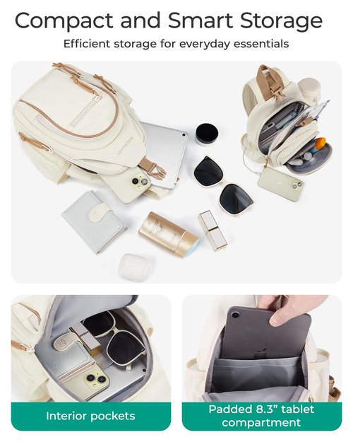 BAGSMART Small Crossbody Sling Bag for Men Women, Small Sling Backpack Shoulder Bag, Anti-Theft Chest Daypack