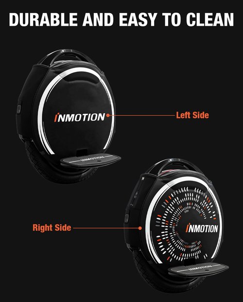 Leaparax Protective Cover Compatible with Inmotion V8 / V8S / V8F Electric Self Balance Scooter Unicycle, Scooter Cover Decoration Shell Anti-Fall Anti-Collision Case Original Accessories