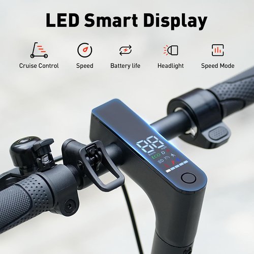 **Skiennix Electric Scooter - 500W Motor, 23 Miles Range, 21 MPH Speed, Foldable & Lightweight**