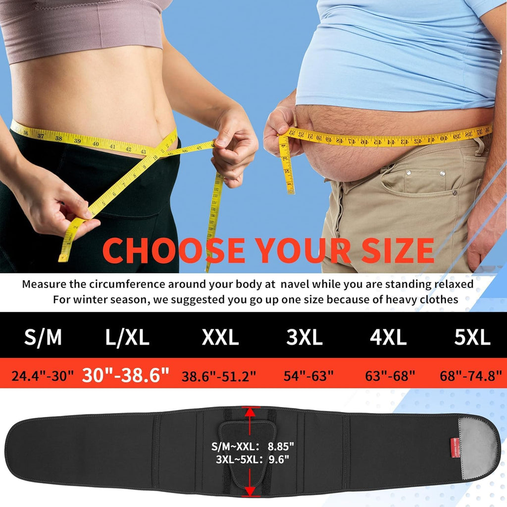 Skiennix Back Brace | Adjustable Lumbar Support for Pain Relief - Breathable Mesh, X-Large Size