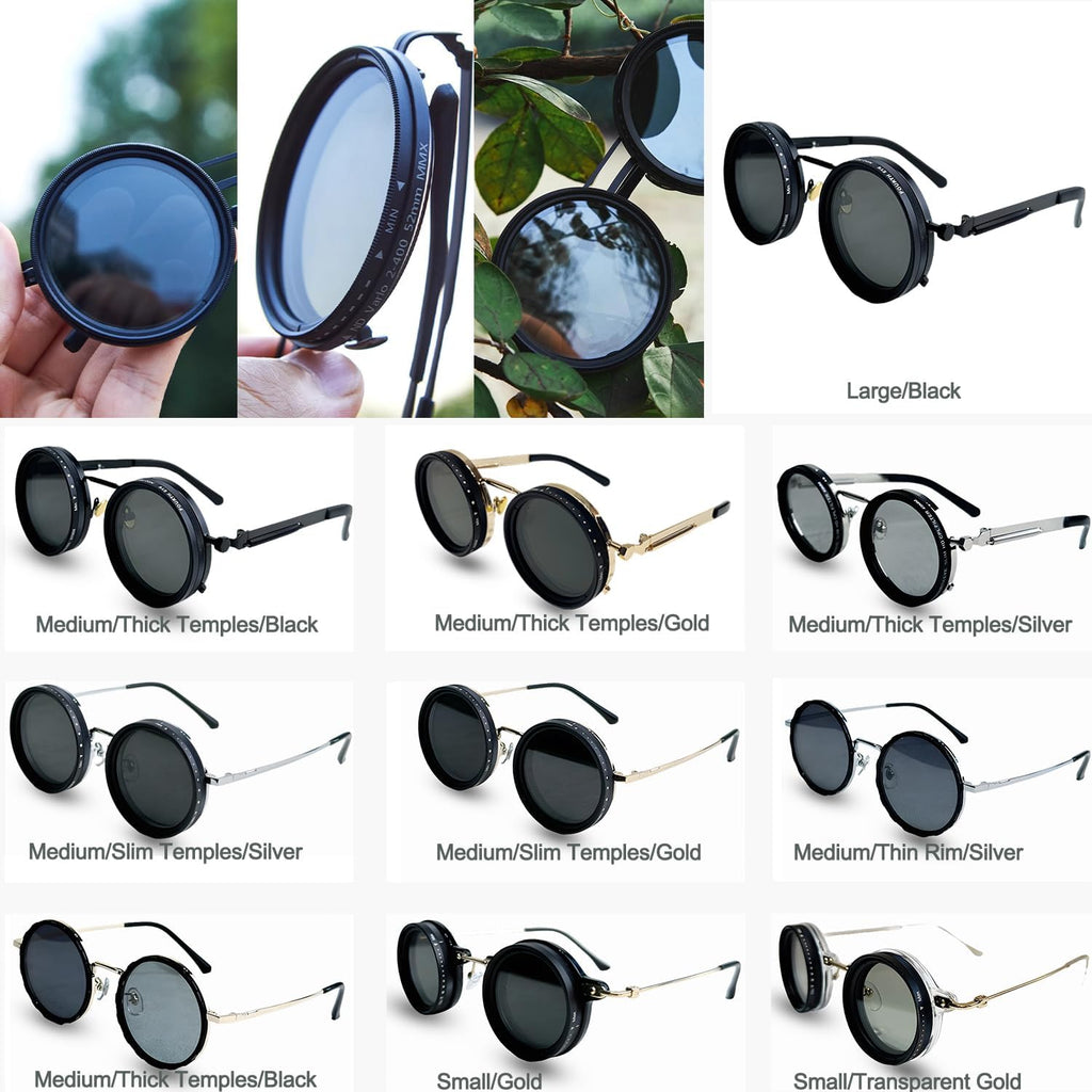 Skiennix Adjustable Polarized Sunglasses - UV400 Protection with ND Filter | Unisex Beach Eyewear