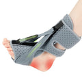 CQSMY Plantar Fasciitis Night Splint for Women & Men - Planters Facetious Relief, Upgraded Brace with 3-Point Support for Foot Drop & Achilles Tendonitis (Gray)