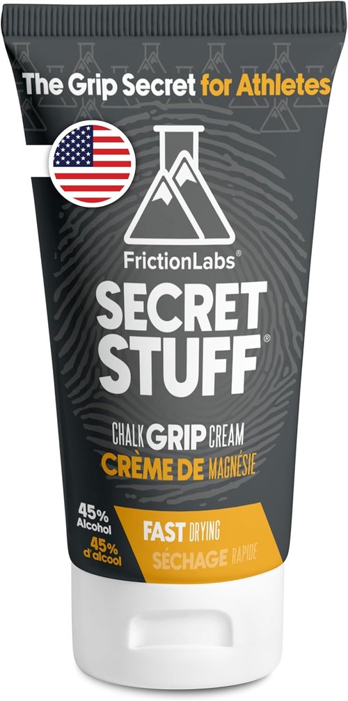 Friction Labs Quick Grip Liquid Chalk - Skin-Friendly Formula for Rock Climbing & Weightlifting | 75mL Made in USA