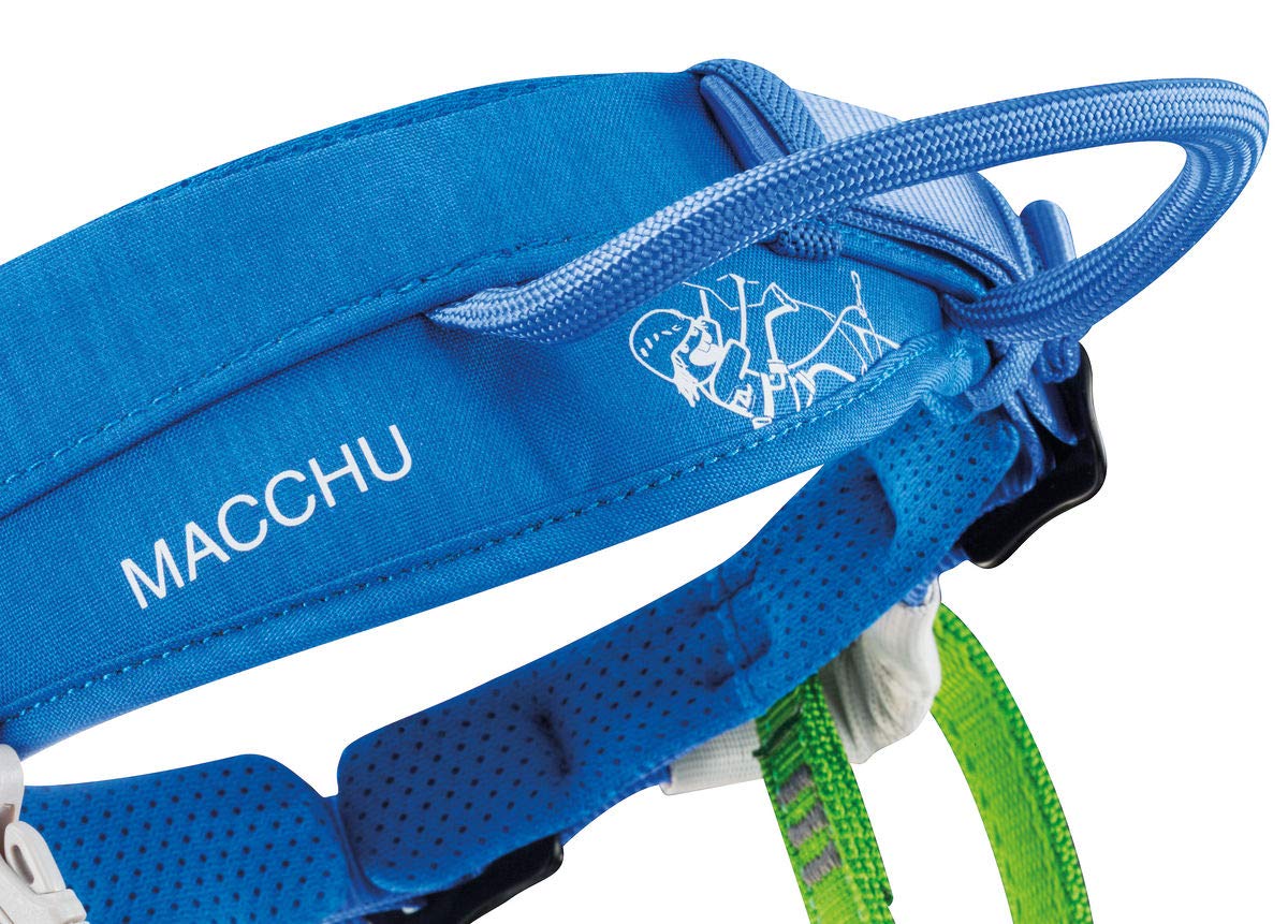 PETZL MACCHU Kids' Climbing Harness - Adjustable Seat Harness for Children Less Than 40kg / 88 lbs - Violet