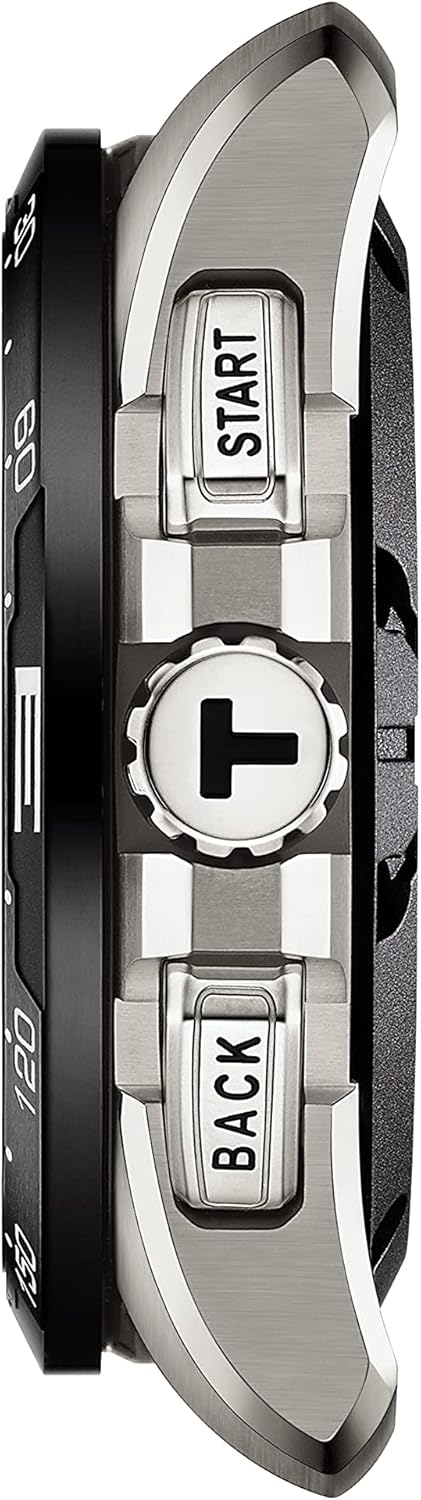 Tissot T-Touch Connect Solar Watch - Antimagnetic Titanium Case, Grey Strap, 23mm | Swiss Quartz