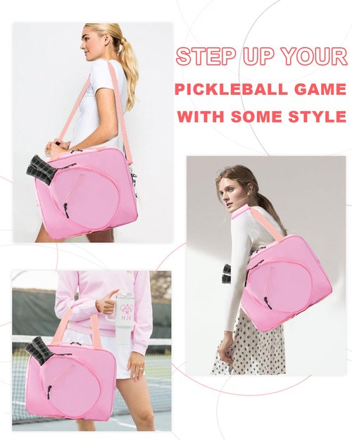 MANUEKLEAR 100% Waterproofing Pickleball Bags for Men and Women, Crossbody Sling Pickle Ball Bag Tote