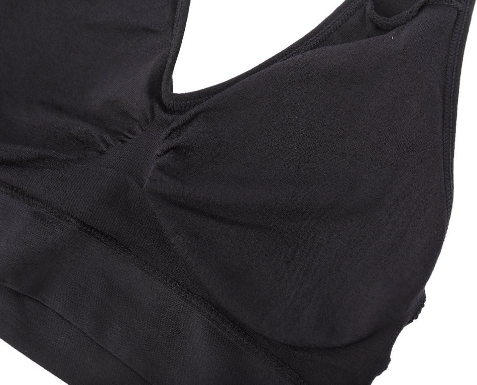 Skiennix Women's Seamless Wire-Free Bra - Comfortable Fit with Removable Pads | All Sizes Available