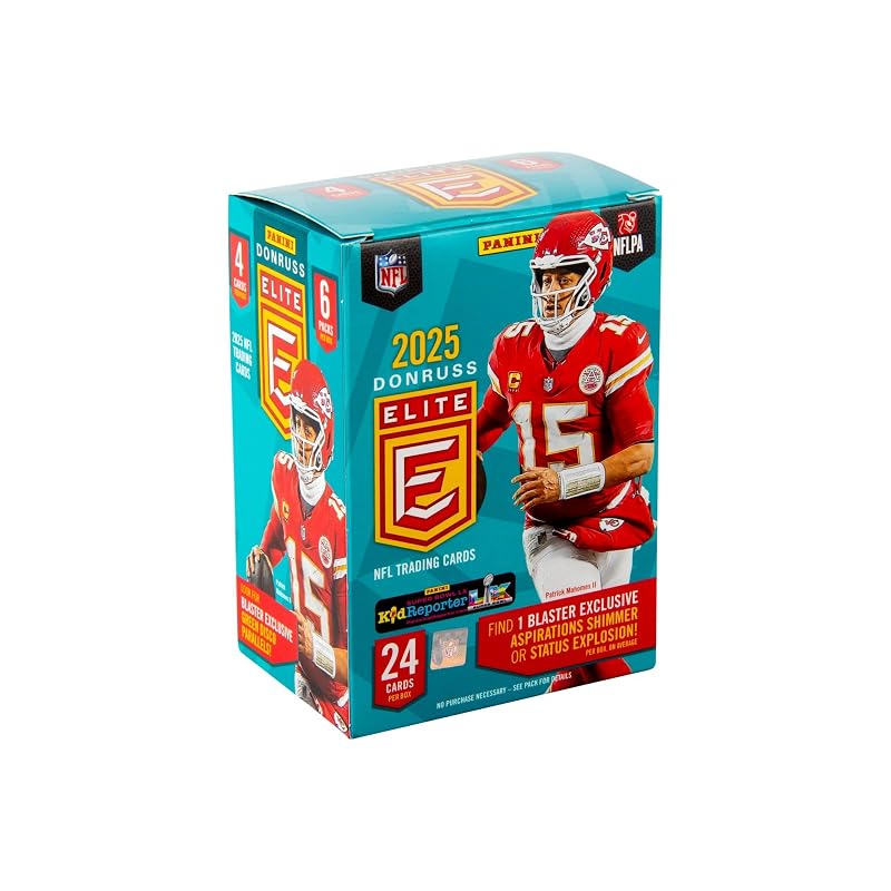 2025 Panini Donruss Elite Football Blaster Box - 24 Cards, Blaster Exclusives