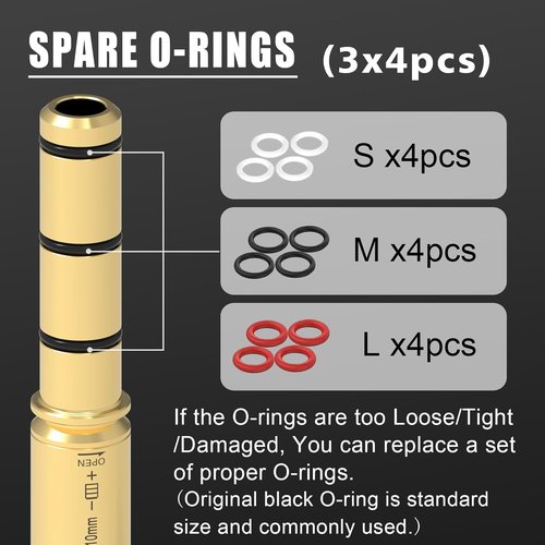 Laser Bore Sight - Accurate End Barrel Laser Sighter for Revolvers, Pistols & Air Guns