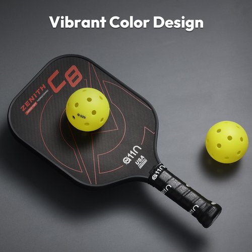 A11N SPORTS S26 Indoor Pickleballs- Consistent Bounce, Easy to Control and Durable Application - USAPA Approved - Ideal for All Ages - Available in Blue and Yellow