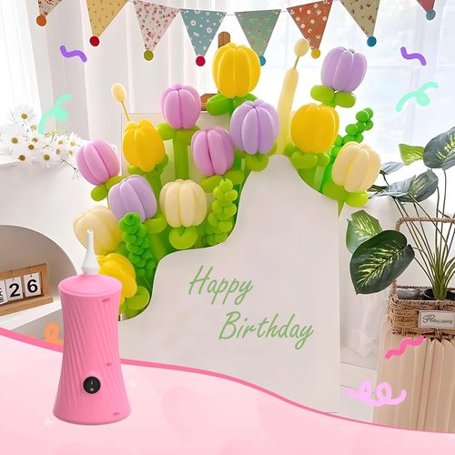 206 Balloon Pump - Electric Air Pump for Long Balloons | Ideal for Birthday Party Decorations