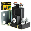 IOOBLBEI EZGO 14V Golf Cart Solenoid Compatible 4 Terminal for EZGO TXT 1994-up Gas Starter Continuous Duty Solenoid Switch Repair Replace OEM 27153G01, 612813