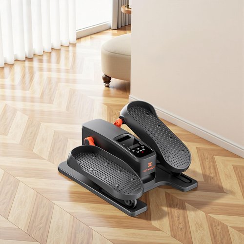 CITXMOTI Under Desk Elliptical Machine, Electric Elliptical Leg Exerciser as Seen on TV for Seniors, Portable Quiet Seated Pedal Exerciser for Home Office with 12 Adjustable Speeds and Remote Control