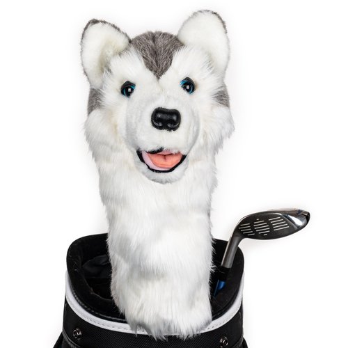 Daphne's Headcovers Husky Driver Headcover | Premium Driver Headcovers | Funny Golf Club Covers | Stylish Protection for Your Clubs | Men's Golf Gear | Driver Headcover for Men and Women
