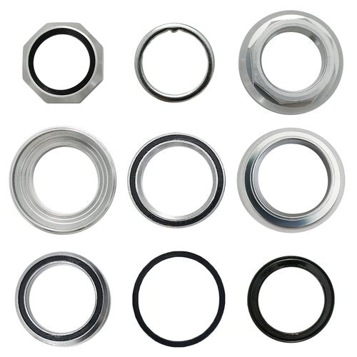 Tange Seiki Falcon FL250C 1" Sealed Bearing Old School Threaded, Silver, TAST2988