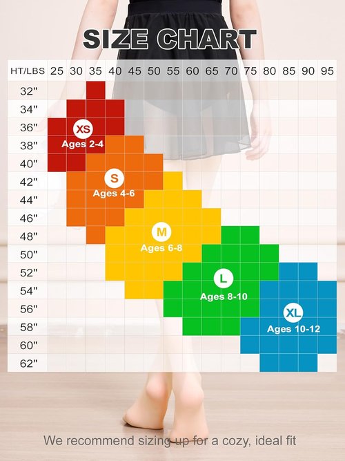 DIPUG Girls Ballet Tights - Ultra Soft Footed Dance Tights for Toddlers & Kids | Comfortable Fit