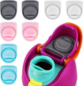 Owala | 8 Pcs Replacement Rubber Seal Stoppers - Silicone Gasket Lids for 16/19/24/32/40oz Bottles | 4 Colors