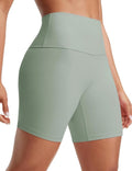 CRZ YOGA Biker Shorts - ButterLuxe High Waisted Spandex for Women | 6-Inch Length, Ideal for Running & Yoga