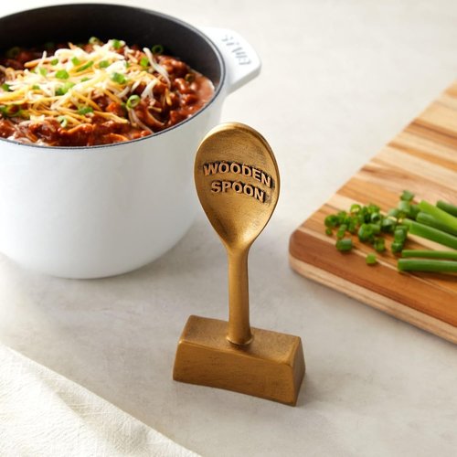 Juvale Cook Off Trophy - Mini Bronze Resin Spoon Award for Bake-Off & Chili Competitions | 2.5 x 6.2 x 1 in