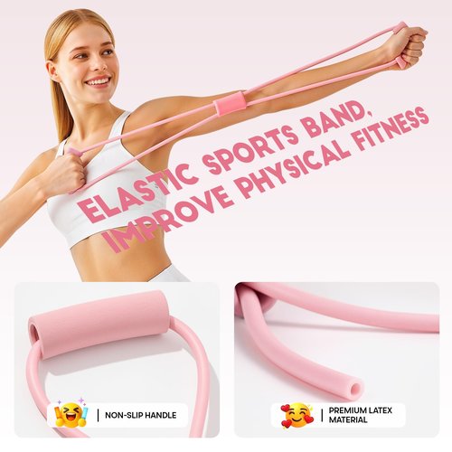 Pilates Ring Equipment Kit at Home, Resistance Bands and Exercise Ball for Women Workout Set, Pilates Rings 14 Inch Yoga Magic Circle Working Out, Pilates Equipment Essentials Kit Accessories