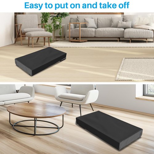 Walking Pad Cover Waterproof Outdoor, Under Desk Treadmill Cover indoor- Folding Treadmill and Office Under Desk Smart Walking Running Machine (49"L x 21"W x 6"H)