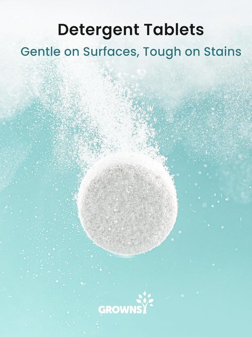 GROWNSY Bottle Washer Tablets - Deep Cleaning Detergent for All Baby Bottle Washers | 130 Count